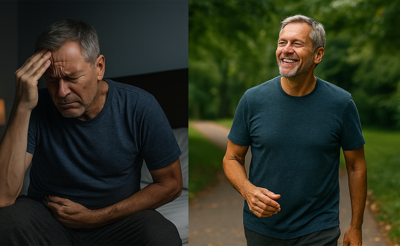 Ständiger Handrang durch vergrößerte Prostata, Schlaf zerstört, Prostata-OP? Ich musste bis zu 16x pro Nacht raus – wie ich heute durchschlafe und einen PSA-Wert im Normbereich habe