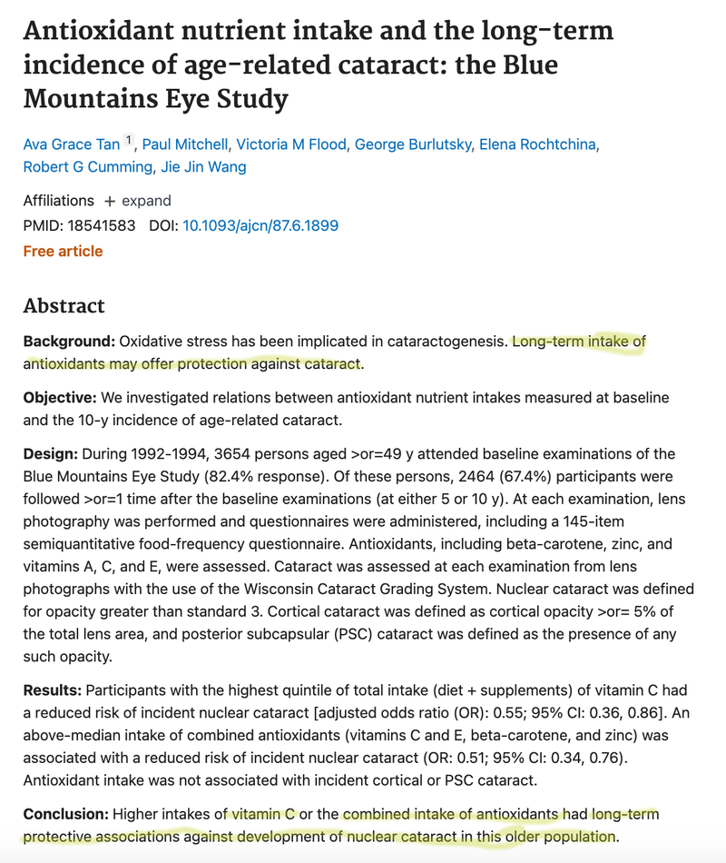 Grauer star bluemountainseyestudie