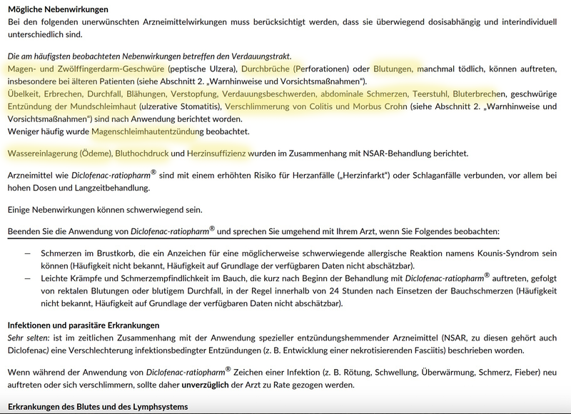 Kollagen gelenkschmerzen nebenwirkungen