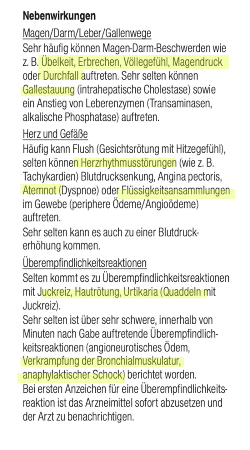 Magnesium komplex tinnitus nebenwirkungen