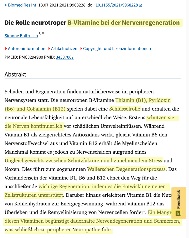 Neuro fachartikel 1 nervenregeneration vit b