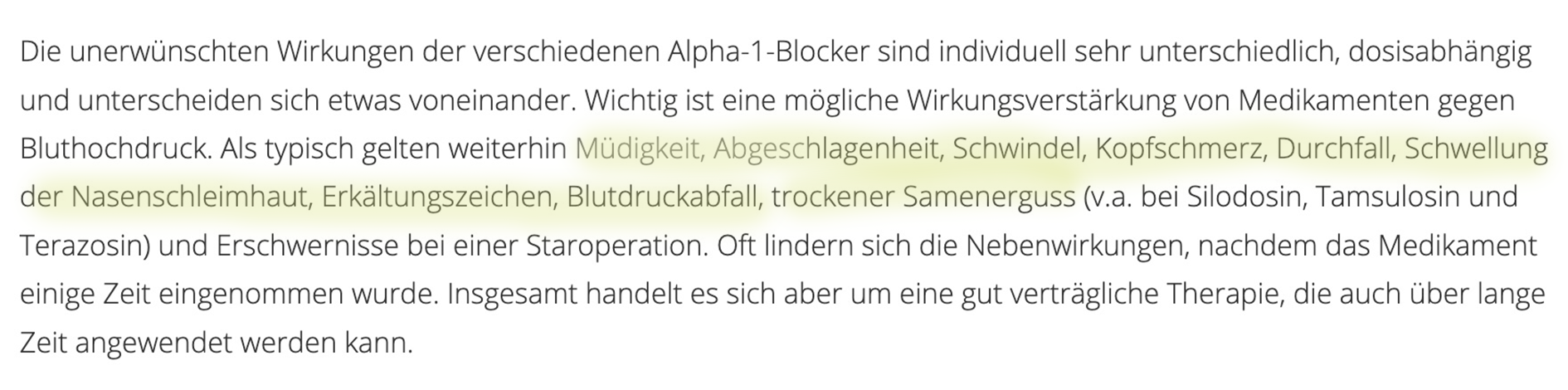 Prosta_Nebenwirkungen