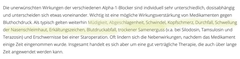 Prosta_Nebenwirkungen