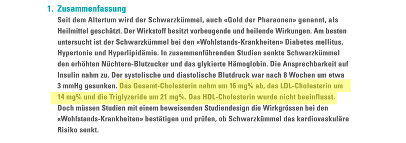 Schwarzkuemmel cholesterin artikel 1