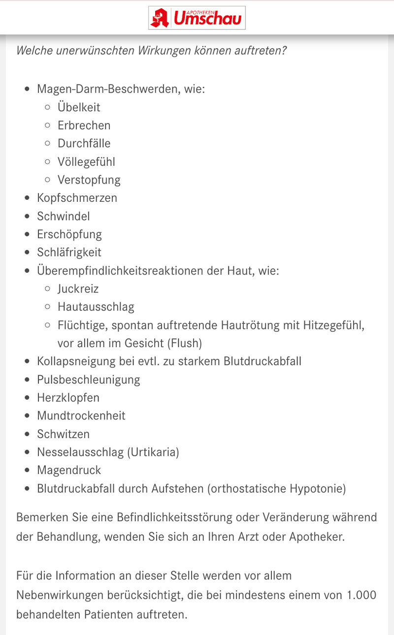 Tramadol opioid nebenwirkungen apothekenumschau